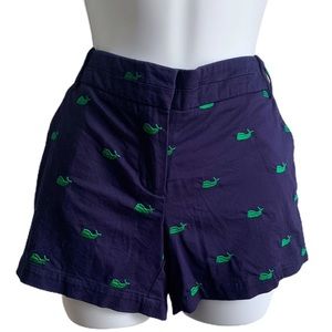 British Khaki blue and green chino shorts